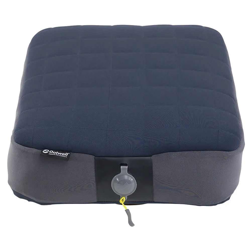Outwell Memory Air Deluxe Pute, Blue / grey