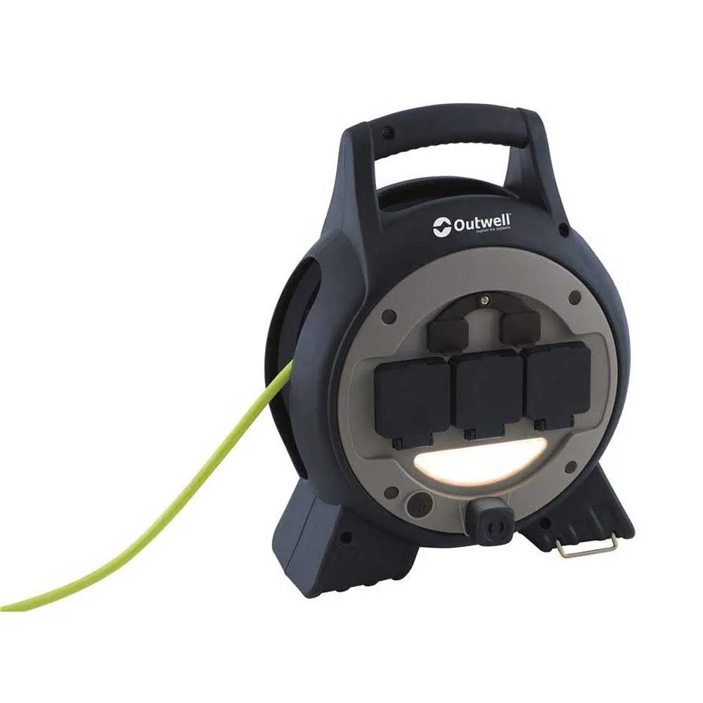 Outwell Mensa Mains Kabeltrommel, One size