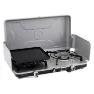 Outwell Merapi Pro Duo Deluxe Gasskomfyr For Camping, Silver grey, One Size
