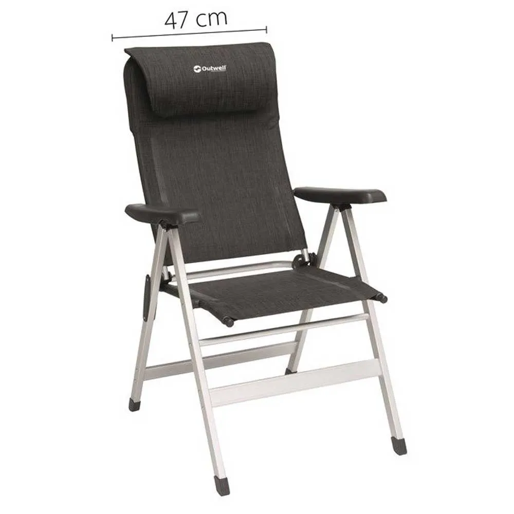 Outwell Milton Lenestol Refurbished, Black, One Size Outwell Milton Lenestol Refurbished, Black, One Size
