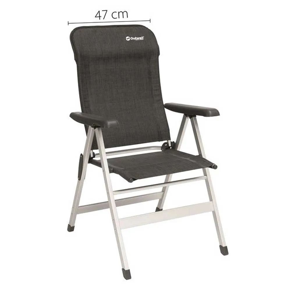 Outwell Ontario Lenestol, Black, One Size
