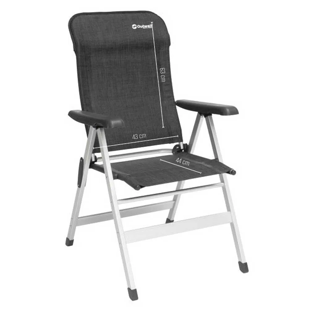 Outwell Ontario Lenestol, Black, One Size