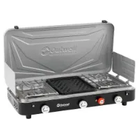 Outwell Rukutu Gasskomfyr For Camping 3 Brennere