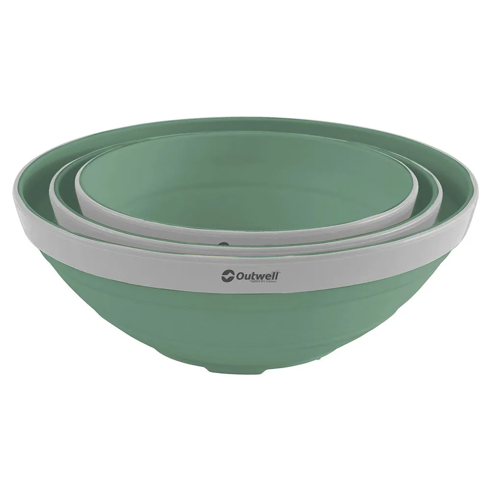 Outwell Sammenleggbare Skåler, Shadow green, One Size Outwell Sammenleggbare Skåler, Shadow green, One Size