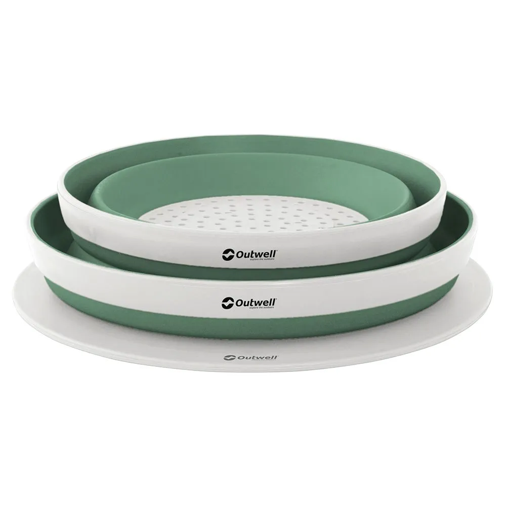 Outwell Sammenleggbart Dørslag Og Bolle, Shadow green, One Size