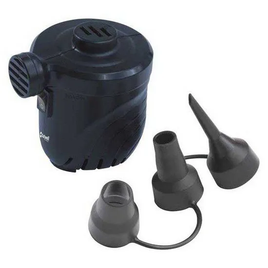 Outwell Sky2 12v/230v Elektrisk Luftpumpe, Black / blue