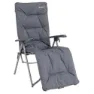 Outwell Torch Lake Chair With Fotstøtte, Black / grey, One Size
