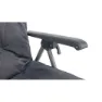 Outwell Torch Lake Chair With Fotstøtte, Black / grey, One Size