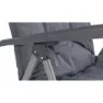 Outwell Torch Lake Chair With Fotstøtte, Black / grey, One Size