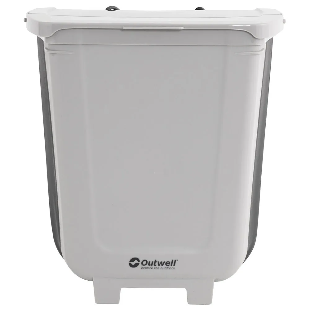 Outwell Varebil Med Sammenleggbart Søppelspann 8l, White, One Size