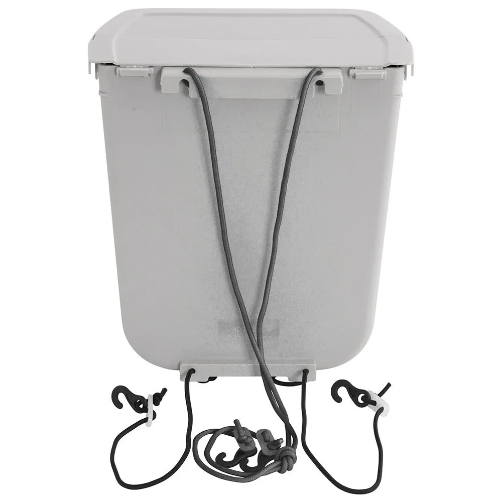 Outwell Varebil Med Sammenleggbart Søppelspann 8l, White, One Size