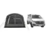 Outwell Wolfburg 450 Air Biltelt, Grey, One Size