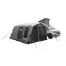Outwell Wolfburg 450 Air Biltelt, Grey, One Size