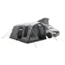 Outwell Wolfburg 450 Air Biltelt, Grey, One Size