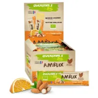 OVERSTIM.s Amelix Bio 25g Energibar Boks Appelsin 30 Enheter OVERSTIM.s Amelix Bio 25g Energibar Boks Appelsin 30 Enheter