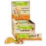 OVERSTIM.s Amelix Bio 25g Energibar Boks Appelsin 30 Enheter, Multicolor, One Size
