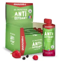 OVERSTIM.s Aox Boks Med Energigeler Røde Frukter 34g 36 Enheter