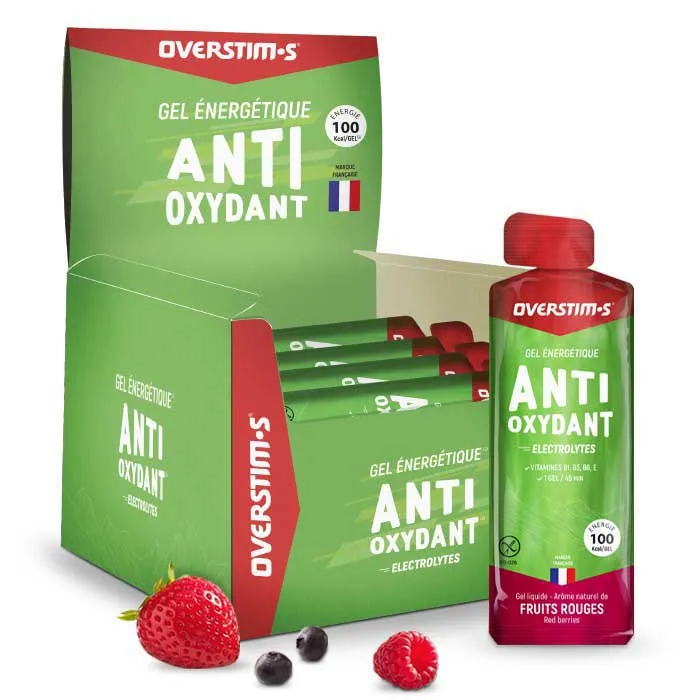 OVERSTIM.s Aox Boks Med Energigeler Røde Frukter 34g 36 Enheter, Multicolor, One Size OVERSTIM.s Aox Boks Med Energigeler Røde Frukter 34g 36 Enheter, Multicolor, One Size