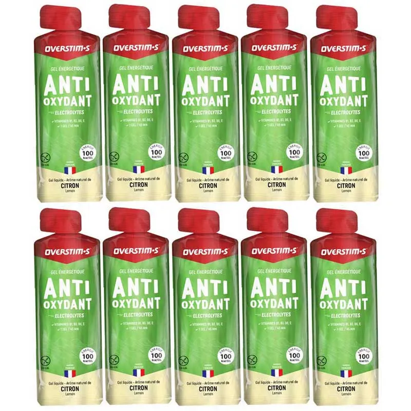 OVERSTIM.s Aox Boks Med Energigeler Sitron 34g 10 Enheter, Multicolor, One Size OVERSTIM.s Aox Boks Med Energigeler Sitron 34g 10 Enheter, Multicolor, One Size