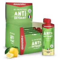 OVERSTIM.s Aox Boks Med Energigeler Sitron 34g 36 Enheter