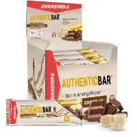 OVERSTIM.s Authentic Energibar Boks Banan Og Sjokolade 50g 32 Enheter