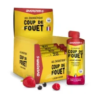 OVERSTIM.s Coup De Fouet Boks Med Energigeler Røde Frukter 34g 10 Enheter