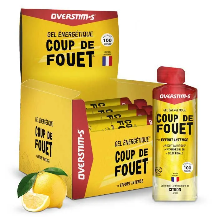 OVERSTIM.s Coup De Fouet Boks Med Energigeler Sitron 34g 36 Enheter, Multicolor, One Size OVERSTIM.s Coup De Fouet Boks Med Energigeler Sitron 34g 36 Enheter, Multicolor, One Size