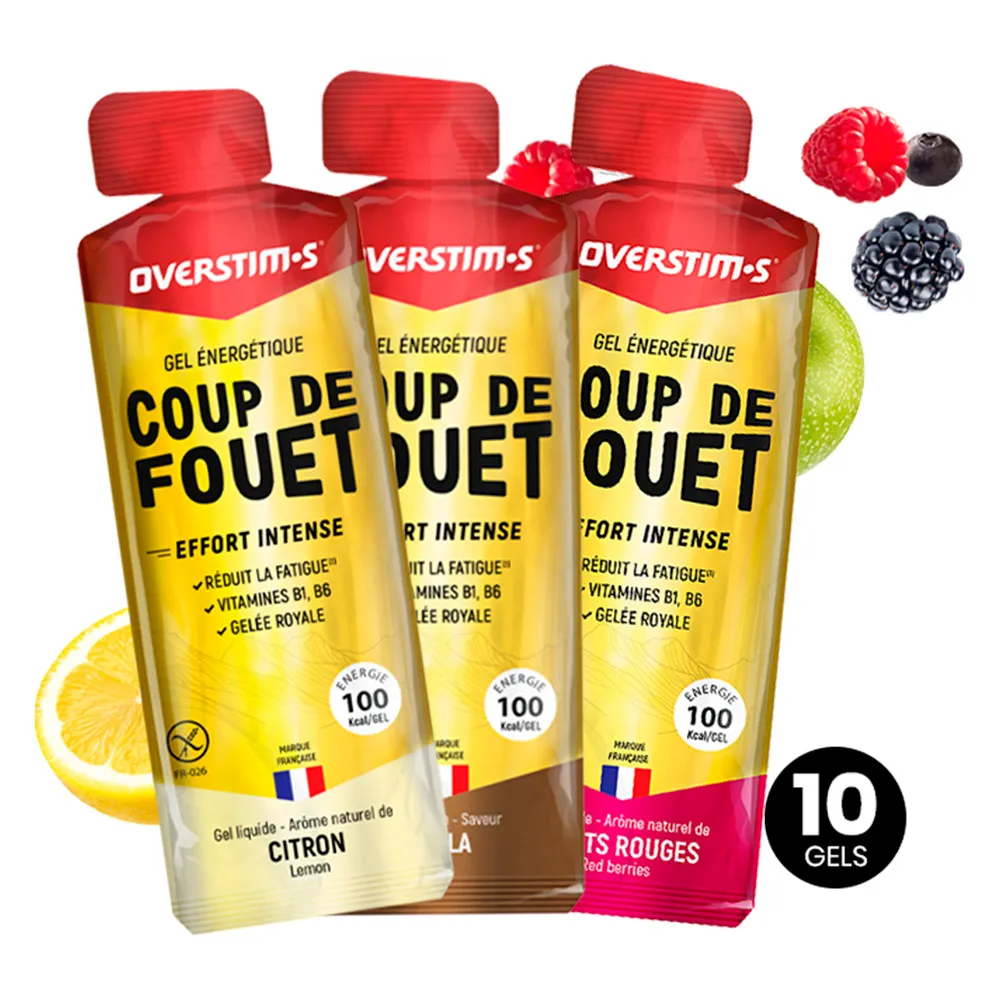 OVERSTIM.s Coup De Fouet Energigelboks Med Blandede Smaker 34g 10 Enheter, Multicolor, One Size OVERSTIM.s Coup De Fouet Energigelboks Med Blandede Smaker 34g 10 Enheter, Multicolor, One Size