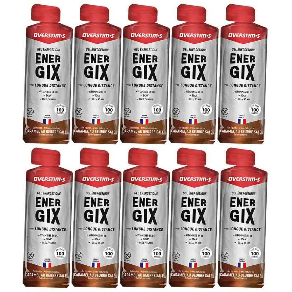 OVERSTIM.s Energix Boks Med Energigeler Saltet Karamell 34g 10 Enheter, Multicolor, One Size OVERSTIM.s Energix Boks Med Energigeler Saltet Karamell 34g 10 Enheter, Multicolor, One Size