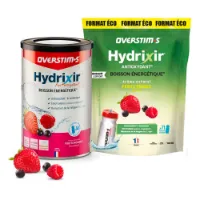 OVERSTIM.s Hydrixir Aox Isotonisk Pulverdrikk Røde Frukter 3kg