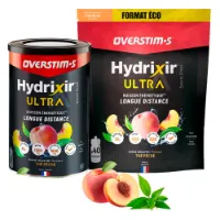 OVERSTIM.s Hydrixir Ultra Isotonisk Pulverdrikk Fersken Te 400g OVERSTIM.s Hydrixir Ultra Isotonisk Pulverdrikk Fersken Te 400g
