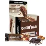 OVERSTIM.s Origin Bar Energibar Boks Mørk Sjokolade Og Mandler 25 Enheter, Brown / black, One Size