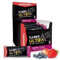 OVERSTIM.s Ultra Proteinbarerboks Blåbær Og Jordbær 40g 28 Enheter OVERSTIM.s Ultra Proteinbarerboks Blåbær Og Jordbær 40g 28 Enheter