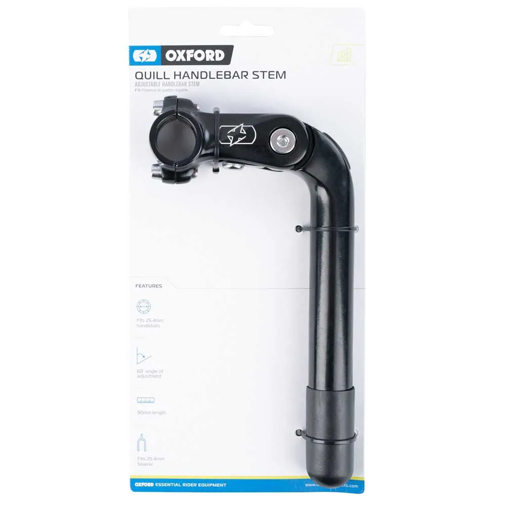OXC 25.4x 90 Mm Sykkelstyrestem, Black, 90mm