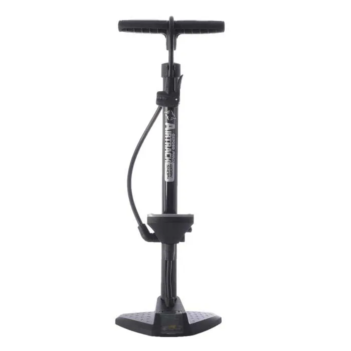 OXC Airtrack Workshop Plus Sykkelpumpe, Black, 160psi
