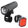 OXC Luz Ultratorch City Sykkellyktesett, Black, 200 Lysstyrker