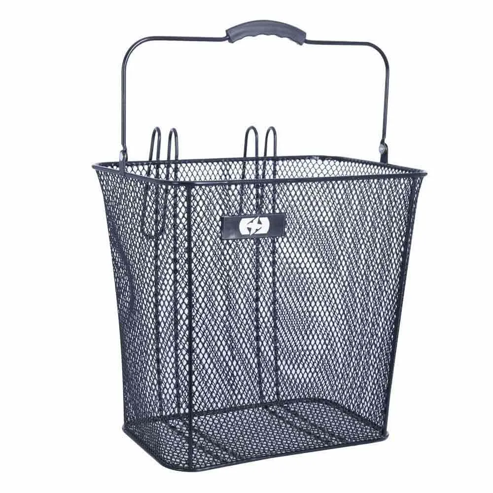 OXC Wirepannier Bakre Kurv, Black, One Size