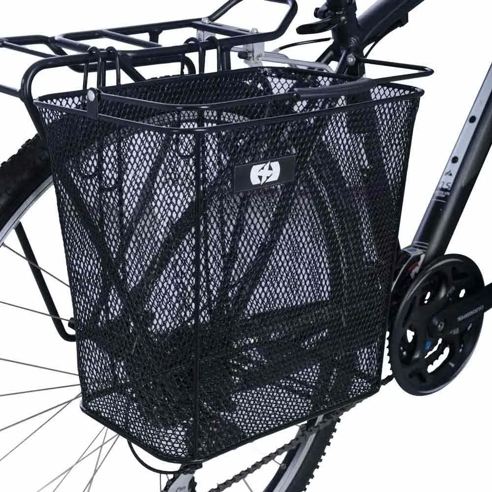 OXC Wirepannier Bakre Kurv, Black, One Size