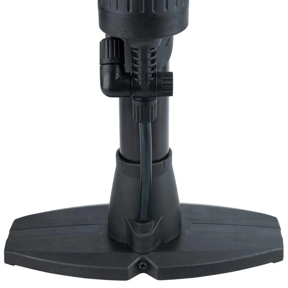 Oxford Air Track Lite Sykkelpumpe, Black, One Size