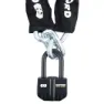 Oxford Boss Alarm Kjedelås, Black / white, One Size