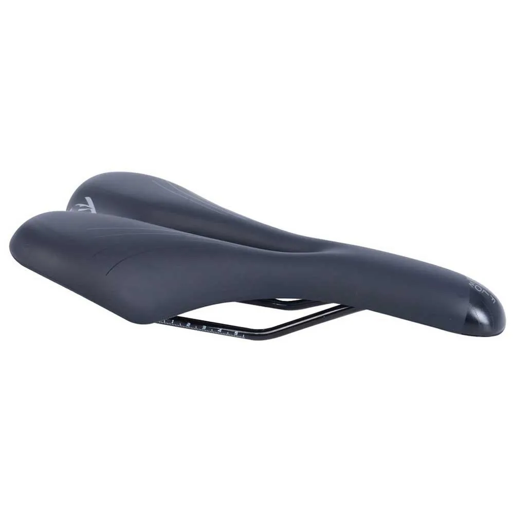 Oxford Contour Flow Sykkelsete, Black / black, One Size