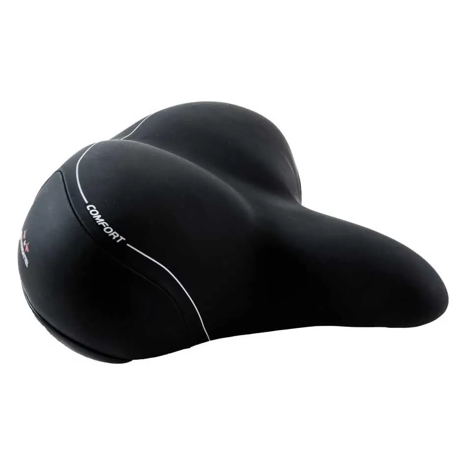 P&p Comfort Sykkelsete, Black, 260mm