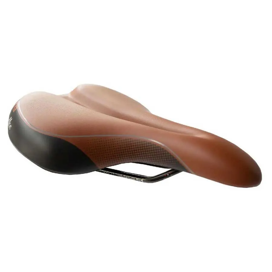 P&p Engelke Sykkelsete, Brown, 199mm