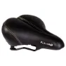 P&p Ruckenwind Sykkelsete, Black / yellow, 210mm