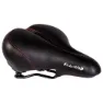 P&p Rückenwind Sykkelsete, Black / red, 210mm
