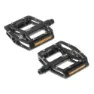 P2R Flatman Spr 20 Sykkelpedaler, Black, One Size