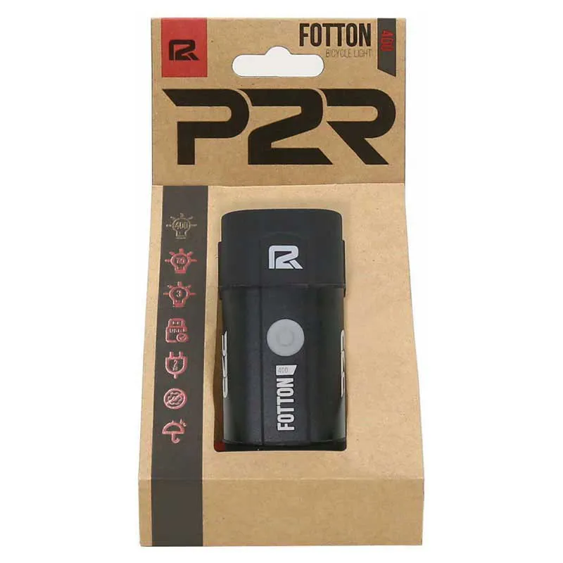 P2R Fotton 400 Frontlys, Black, 400 Lysstyrker P2R Fotton 400 Frontlys, Black, 400 Lysstyrker
