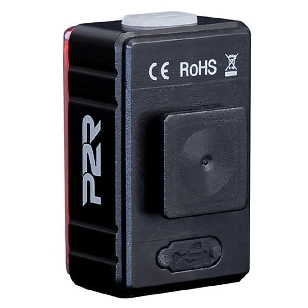 P2R Sirio 100 Baklys, Black / red, 100 Lysstyrker P2R Sirio 100 Baklys, Black / red, 100 Lysstyrker