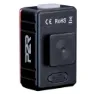 P2R Sirio 100 Baklys, Black / red, 100 Lysstyrker