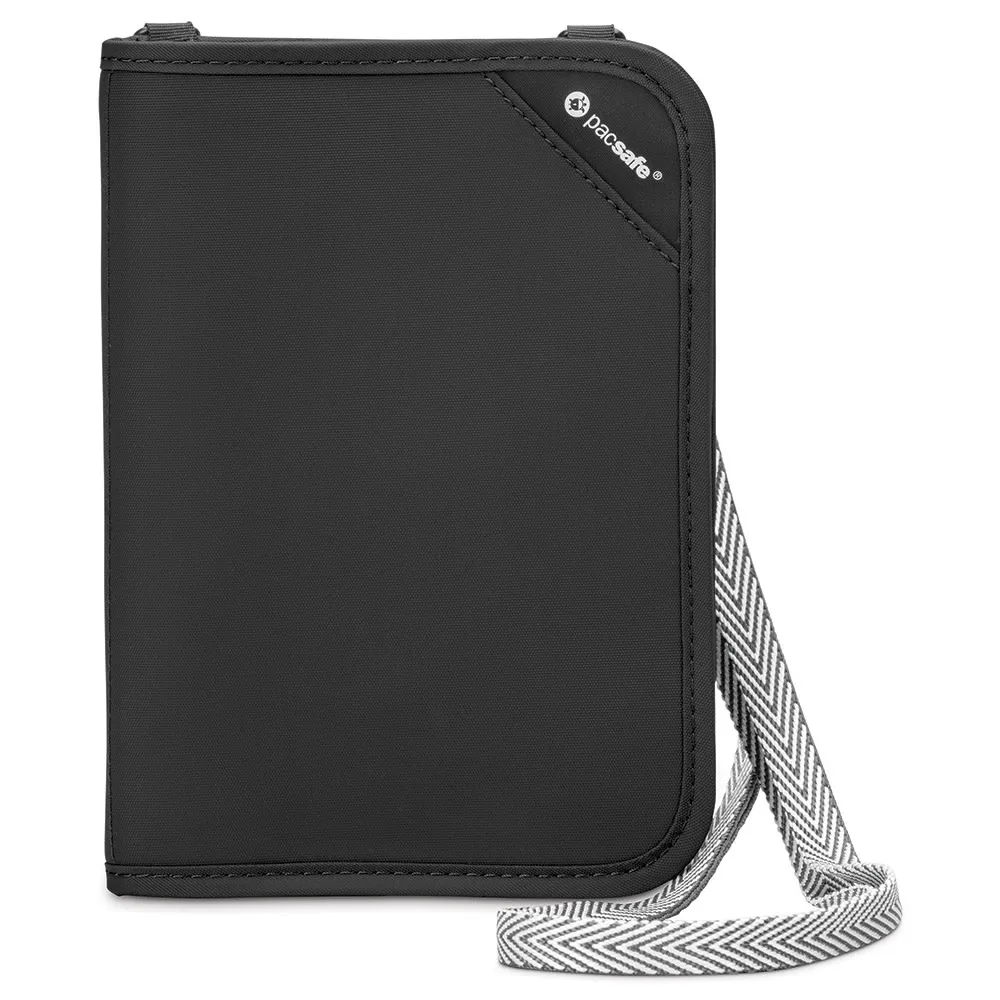 Pacsafe RFIDsafe V150 Organizer, Black, One Size Pacsafe RFIDsafe V150 Organizer, Black, One Size